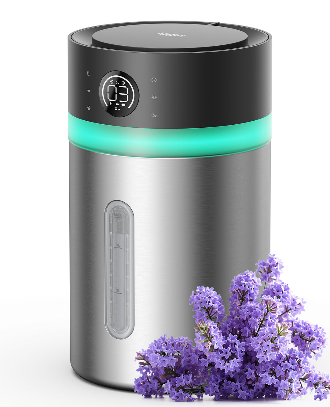 Aegus Stainless Steel Humidifier, Easy to Clean Humidifier, Dishwasher Safe Humidifiers