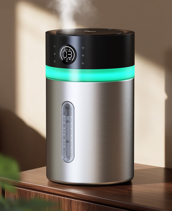 Aegus Stainless Steel Humidifier, Easy to Clean Humidifier, Dishwasher Safe Humidifiers