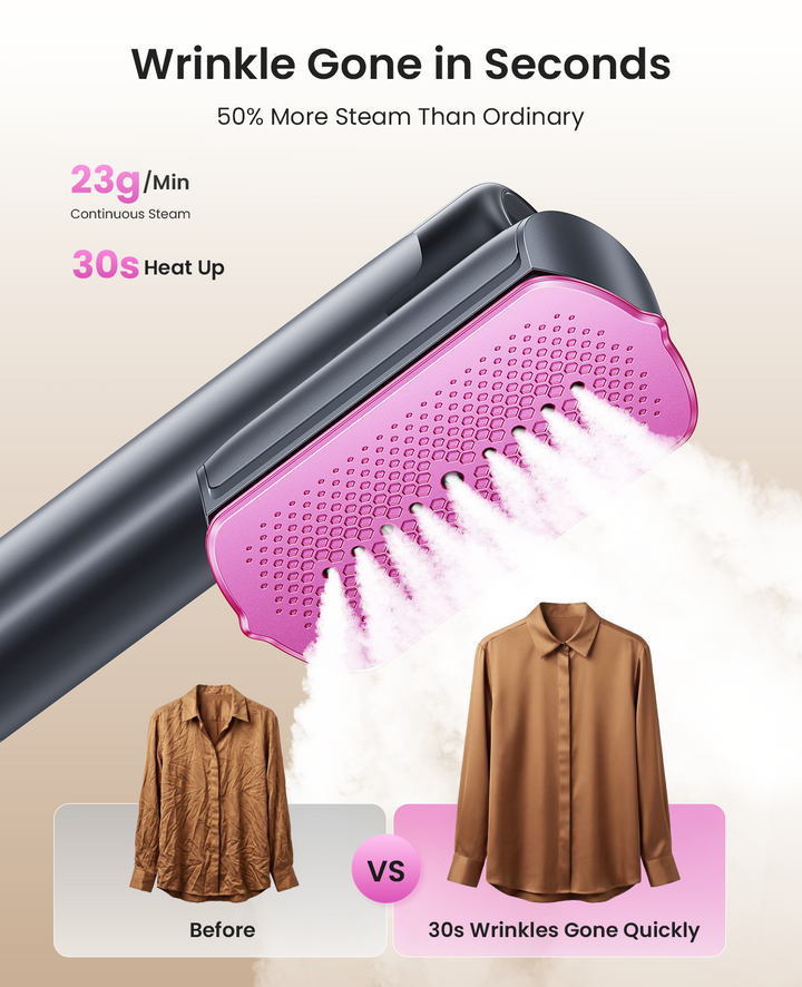 Jack & Rose Travel Steamer for Clothes 1200W