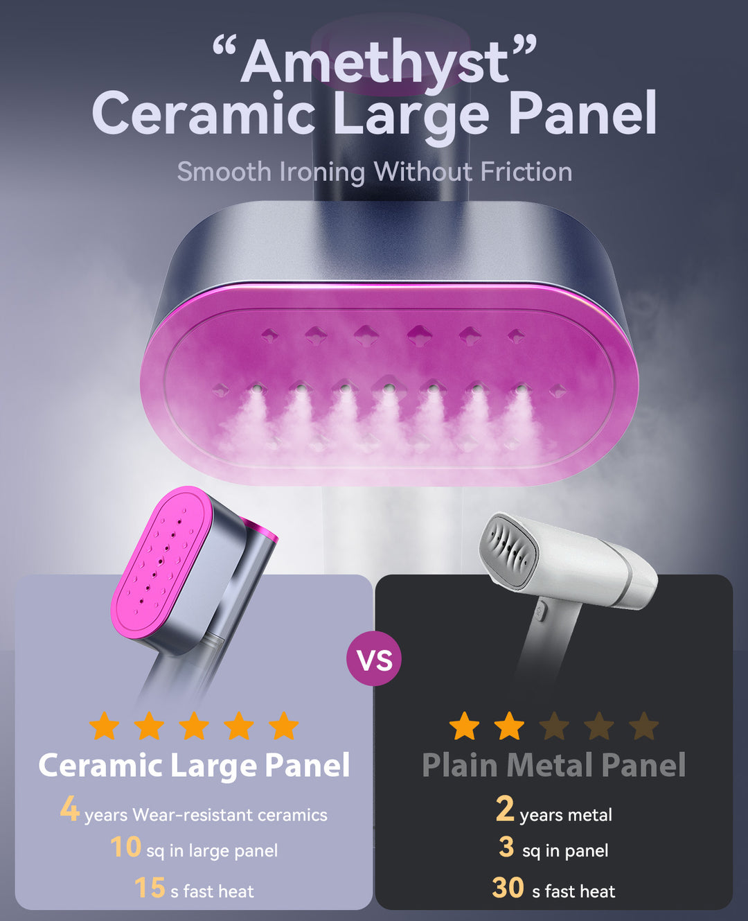 Jack ＆ Rose Kylo Travel Steamer for Clothes