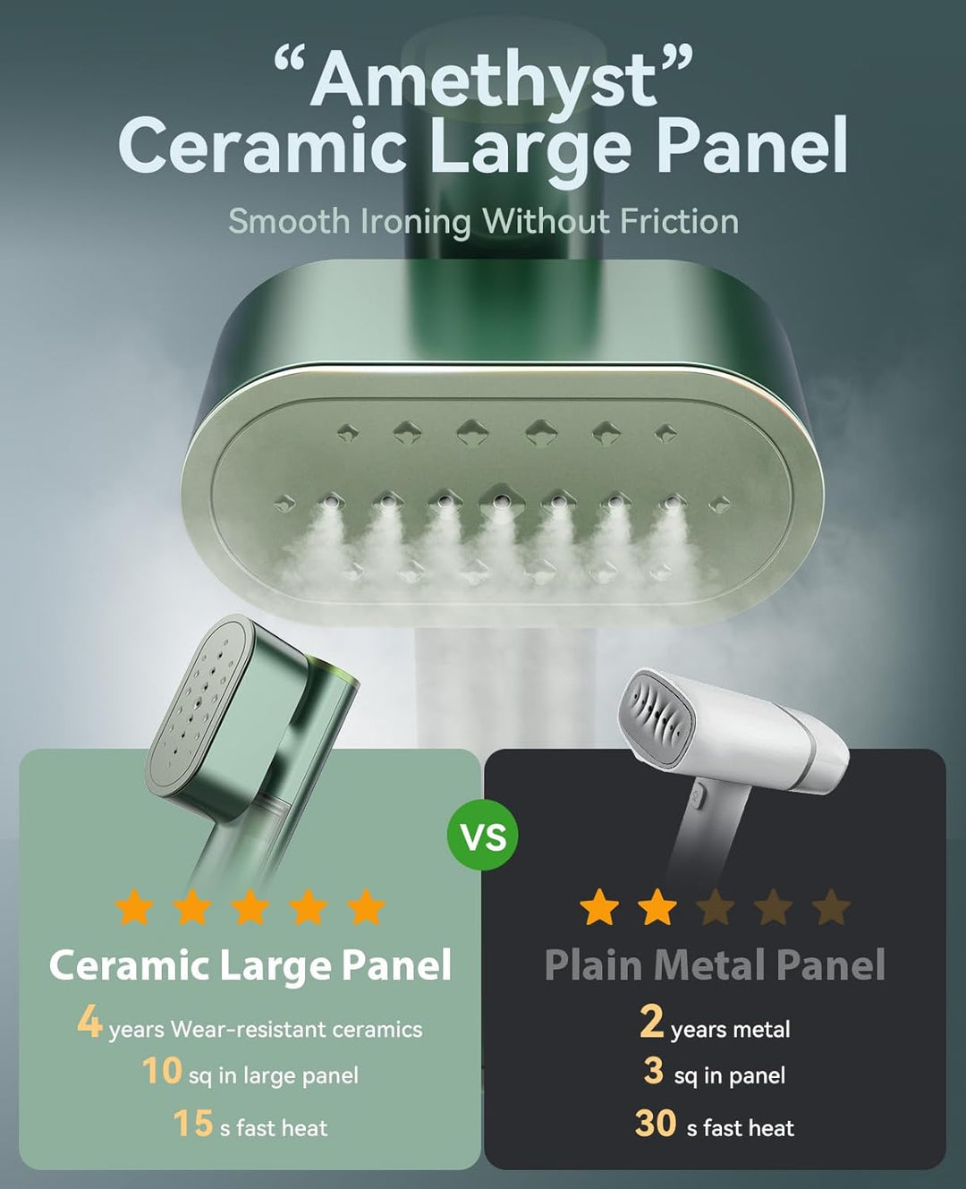 Jack ＆ Rose Kylo Travel Steamer for Clothes