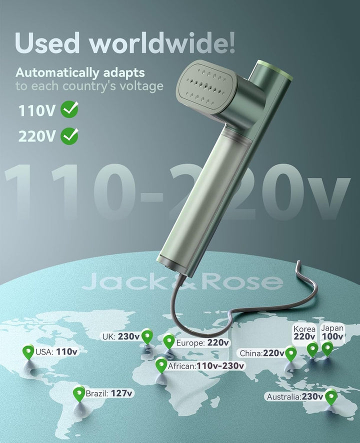 Jack ＆ Rose Kylo Travel Steamer for Clothes