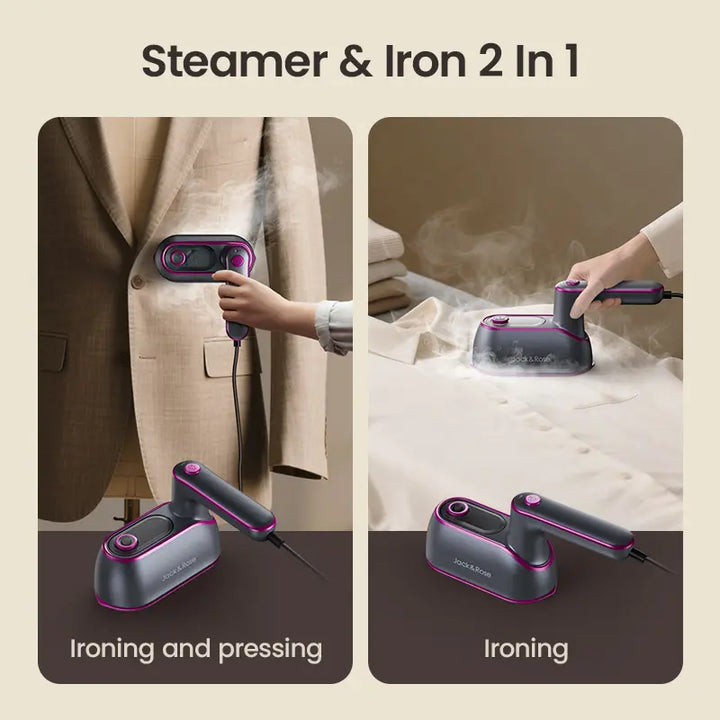 Jack & Rose Portable Steam Iron & Clothes Steame
