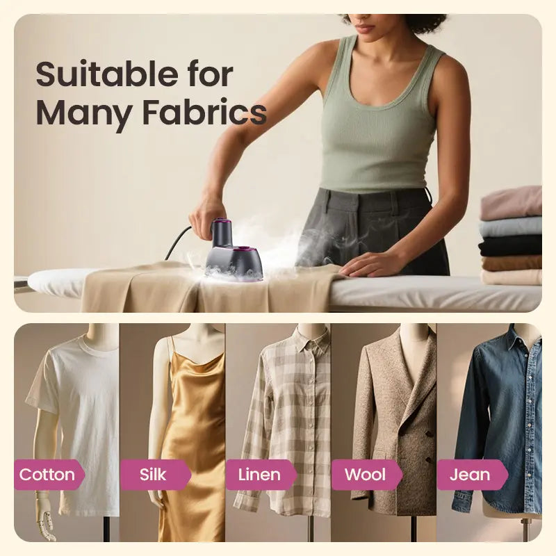 Jack & Rose Portable Steam Iron & Clothes Steame