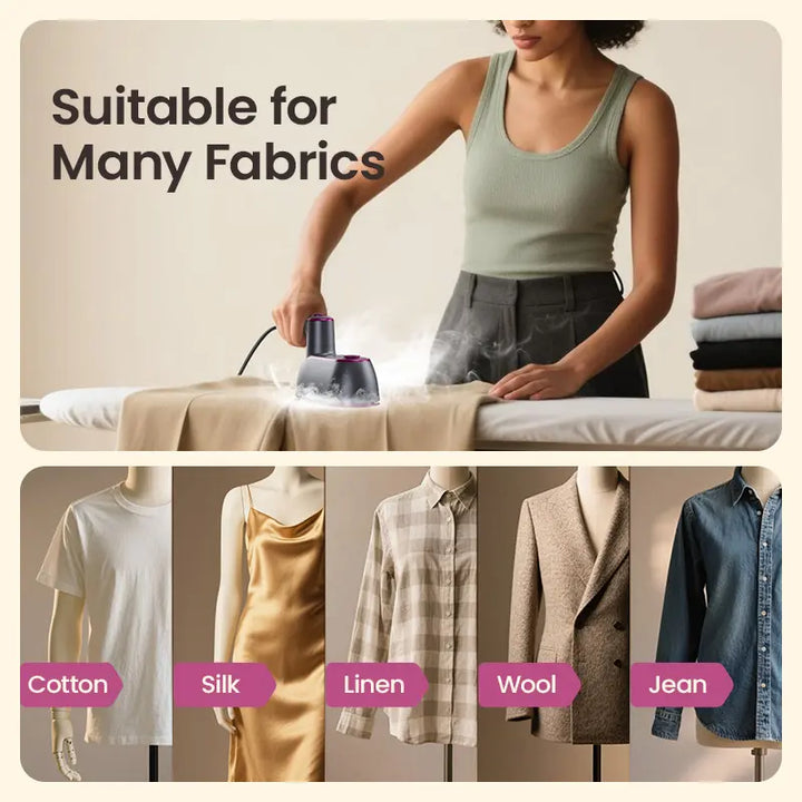 Jack & Rose Portable Steam Iron & Clothes Steame